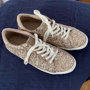 🌟3 for $25/Fabulous Rose Gold Sparkly Sneakers